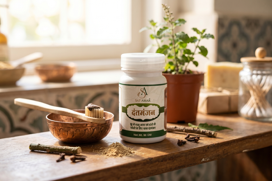 Dantmanjan: The Traditional Herbal Way to Stronger, Fresher Teeth