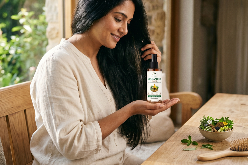 KeshAmrut Hair Oil: The Herbal Secret to Stronger, Healthier and More Beautiful Hair