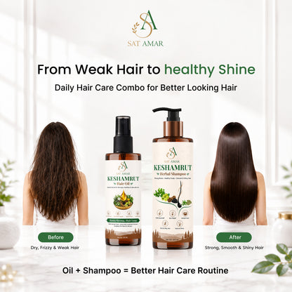 KeshAmrut Herbal Shampoo + HAIR OIL