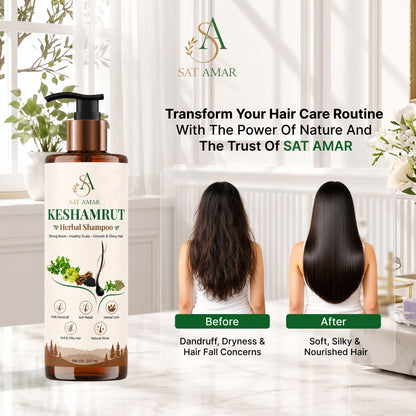 Sat Amar KeshAmrut Herbal Shampoo
