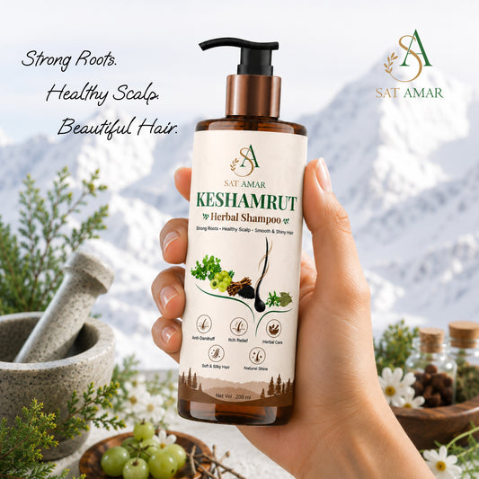 Sat Amar KeshAmrut Herbal Shampoo